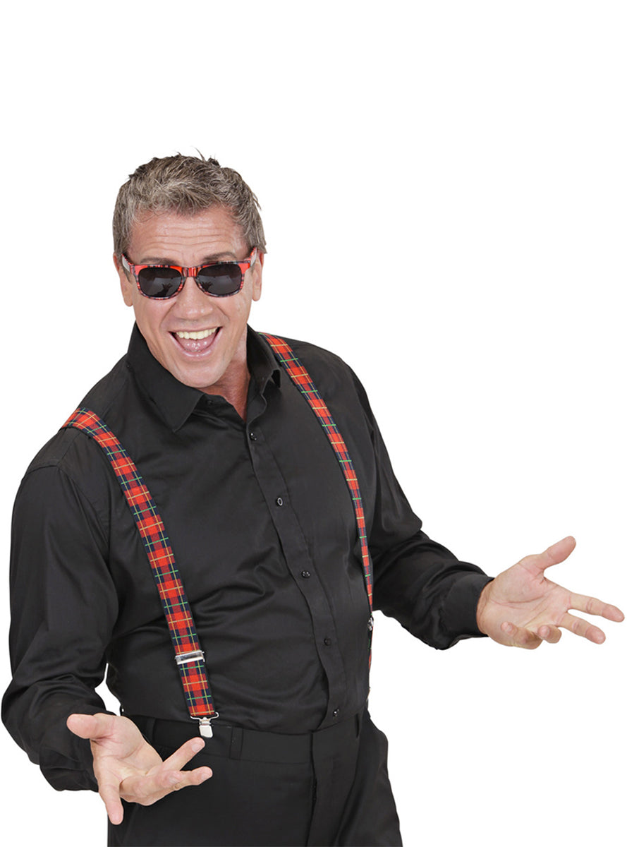 Bretelles écossaises adulte