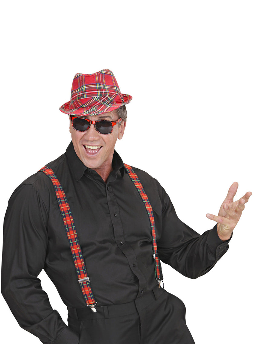 Bretelles écossaises adulte