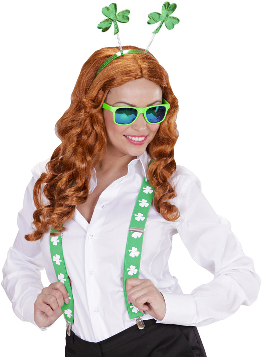 Bretelles St patrick adulte