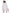 Frac blanc satin femme