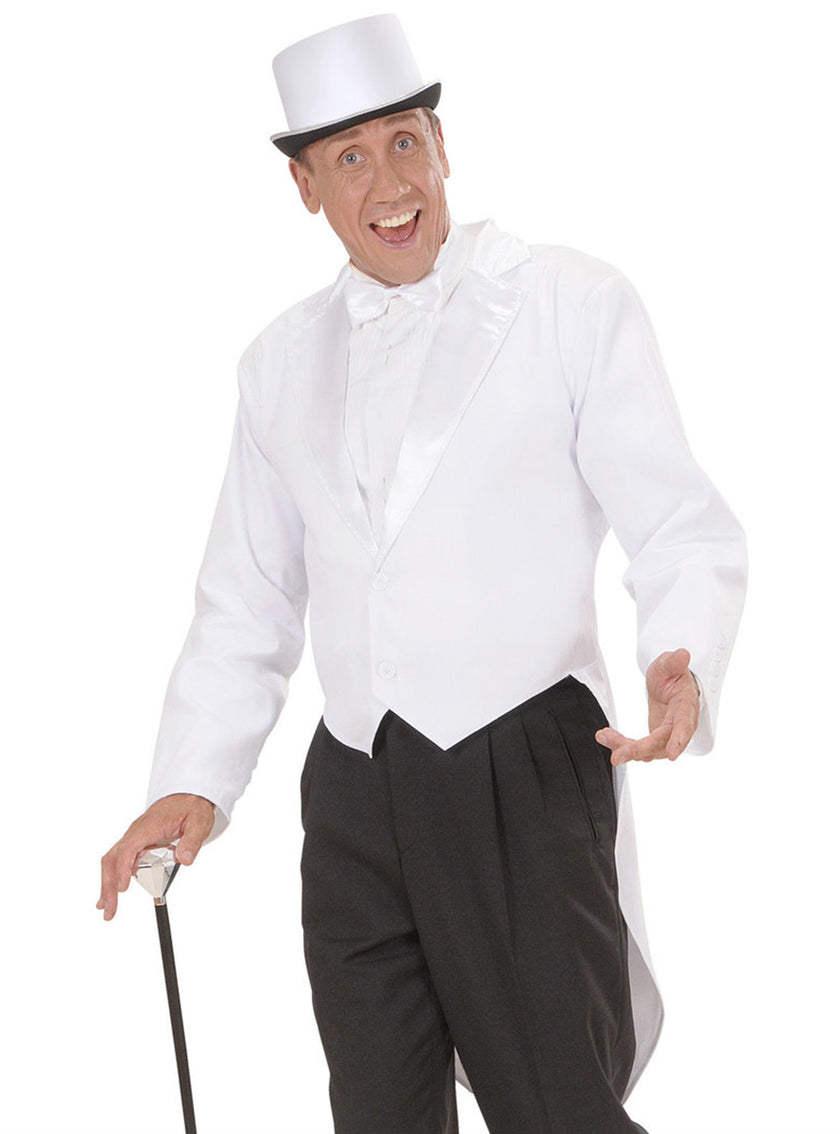 Frac blanc homme grande taille