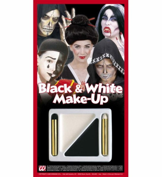Kit maquillage blanc et noir