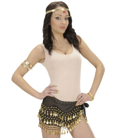 Ceinture danse du ventre noire