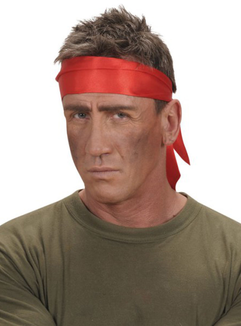 Foulard rouge satiné