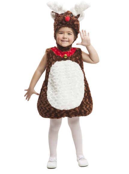 Déguisement renne peluche enfant