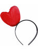 Serre-tête cœur rouge