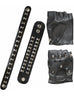 Gants et bracelets motards avec pics