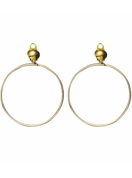 Boucles d'oreilles créoles dorées