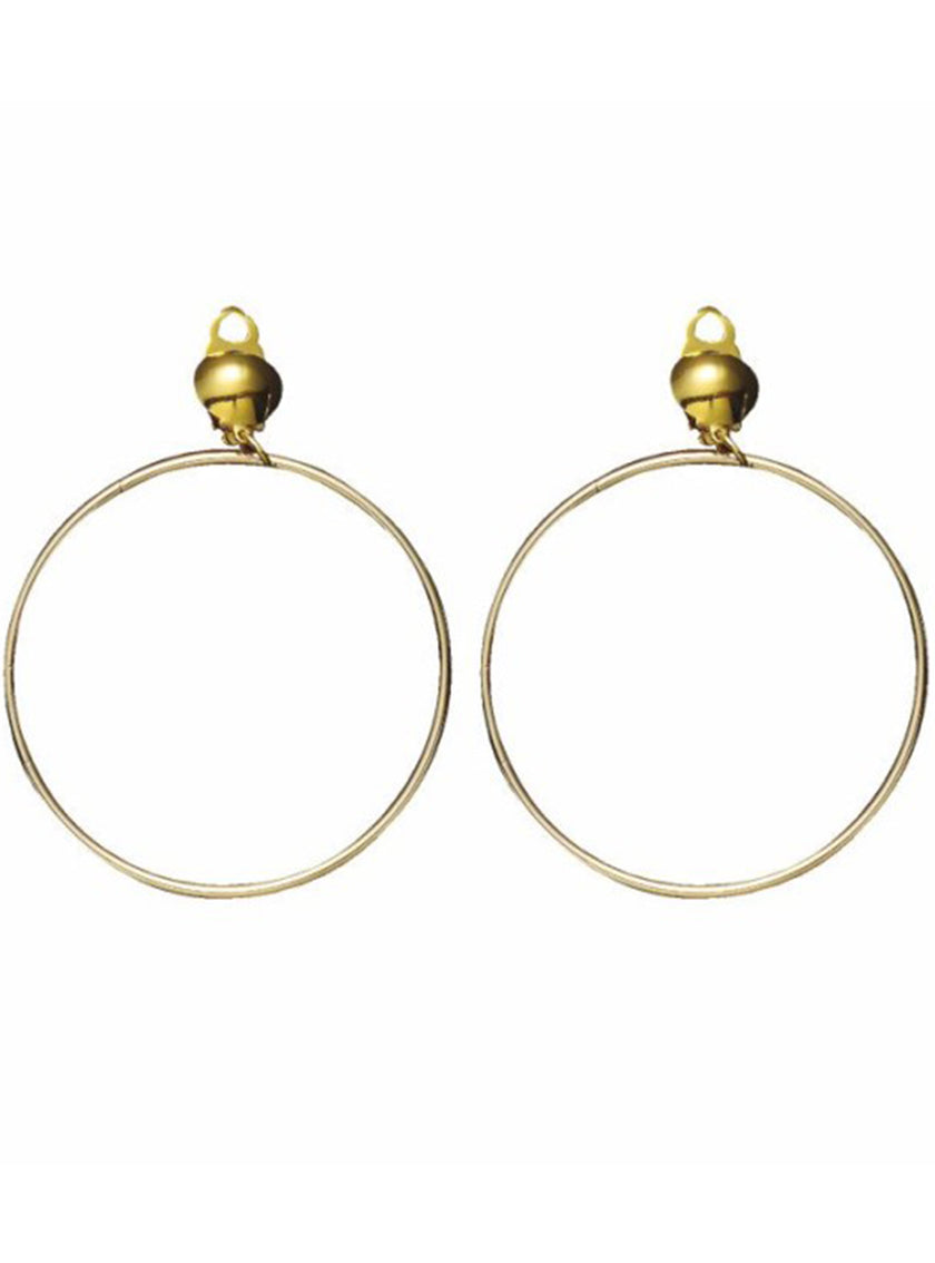 Boucles d'oreilles créoles dorées