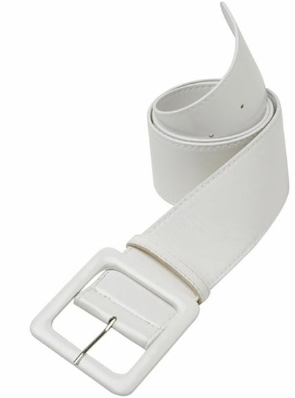 Ceinture vinyle blanche