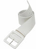 Ceinture vinyle blanche