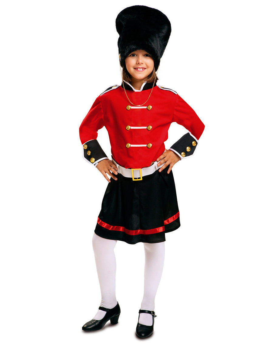 Déguisement garde royal anglais fille
