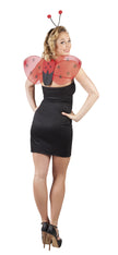 Kit ailes et diadème de coccinelle pour femme