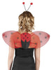 Kit ailes et diadème de coccinelle pour femme