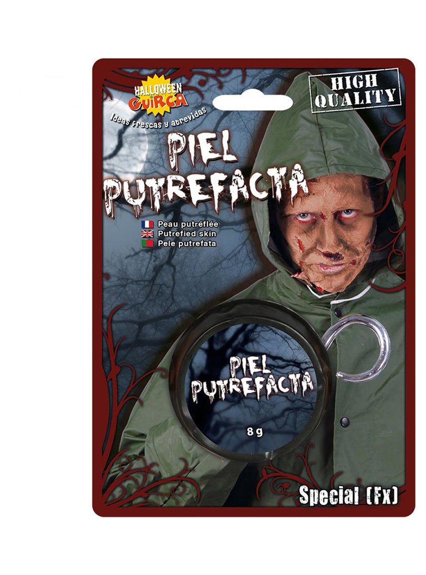 Maquillage peau pourrie