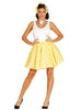 Kit pin up jaune femme