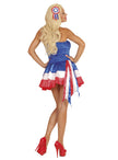 Robe pompom girl France femme