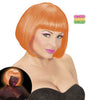 Perruque orange brillante femme