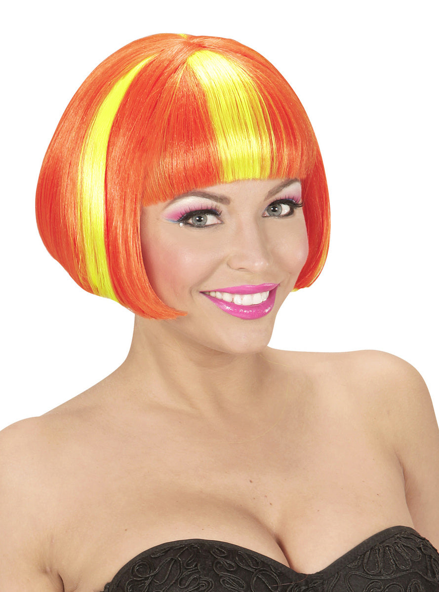 Perruque drapeau Espagne femme