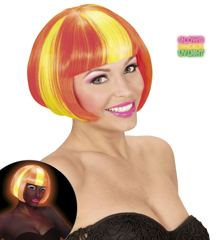 Perruque drapeau Espagne femme