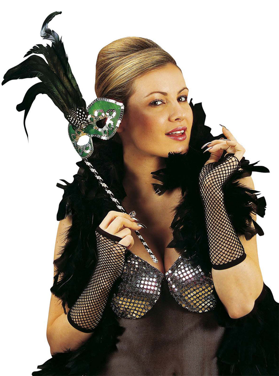 Mitaines résilles femme