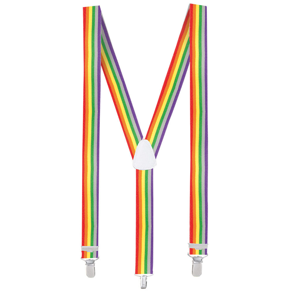 Bretelles arc-en-ciel adulte