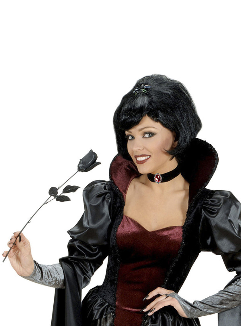 Collier velours noir femme