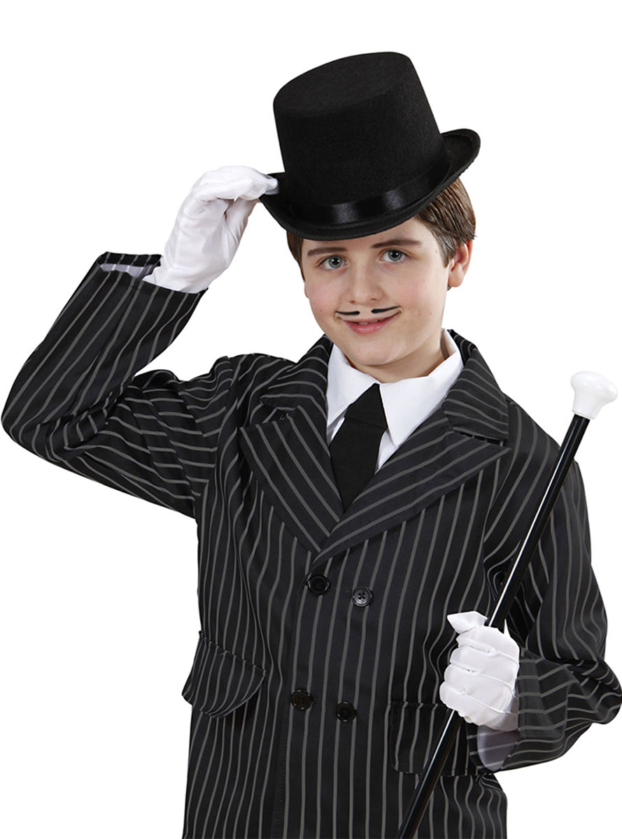 Haut de forme noir en feutre pour enfant