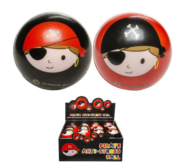balle anti stress pirate mix 6cm