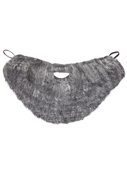 Barbe et moustache grise de marin