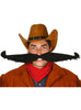 Moustache cowboy extra avec élastique