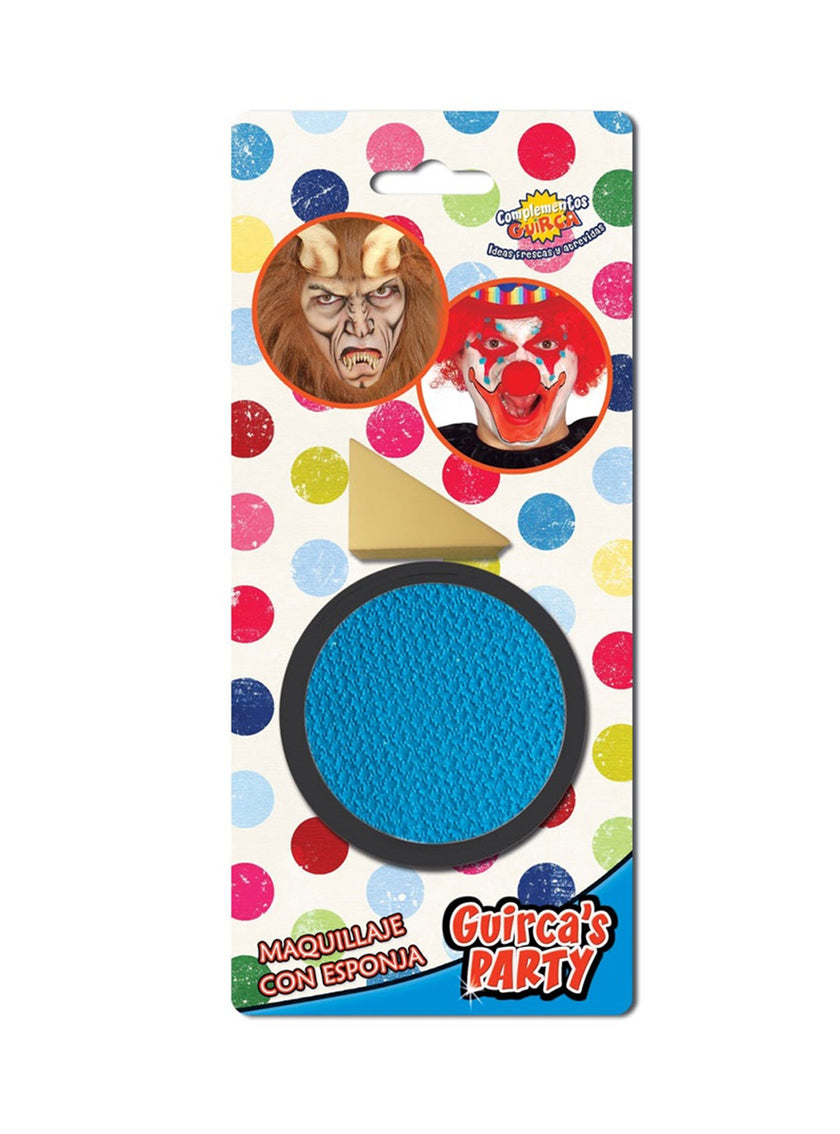 Maquillage b avec éponge