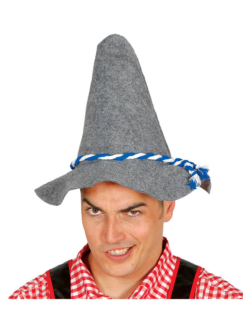 Chapeau tyrolien en forme de cône adulte