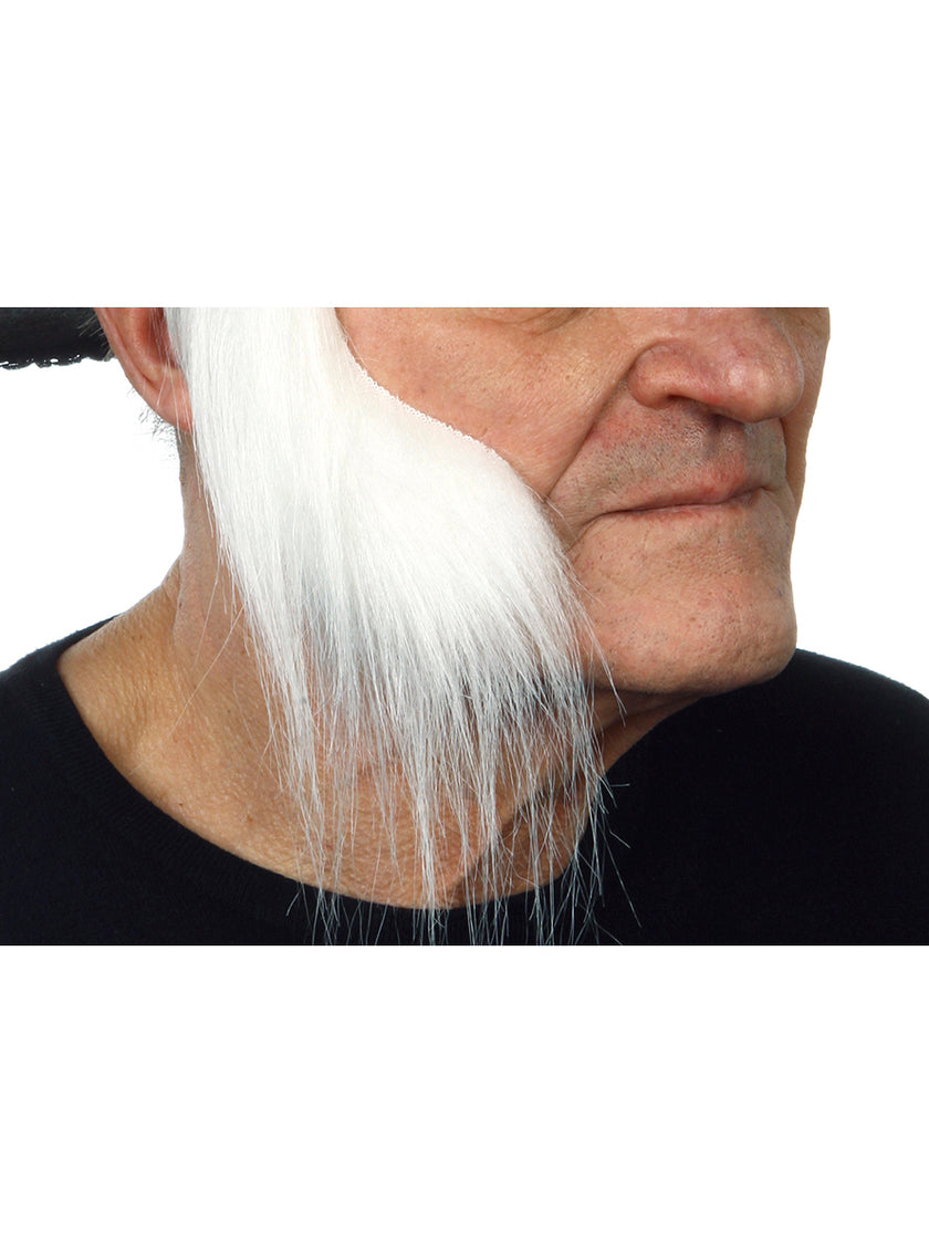 Favoris blanches homme