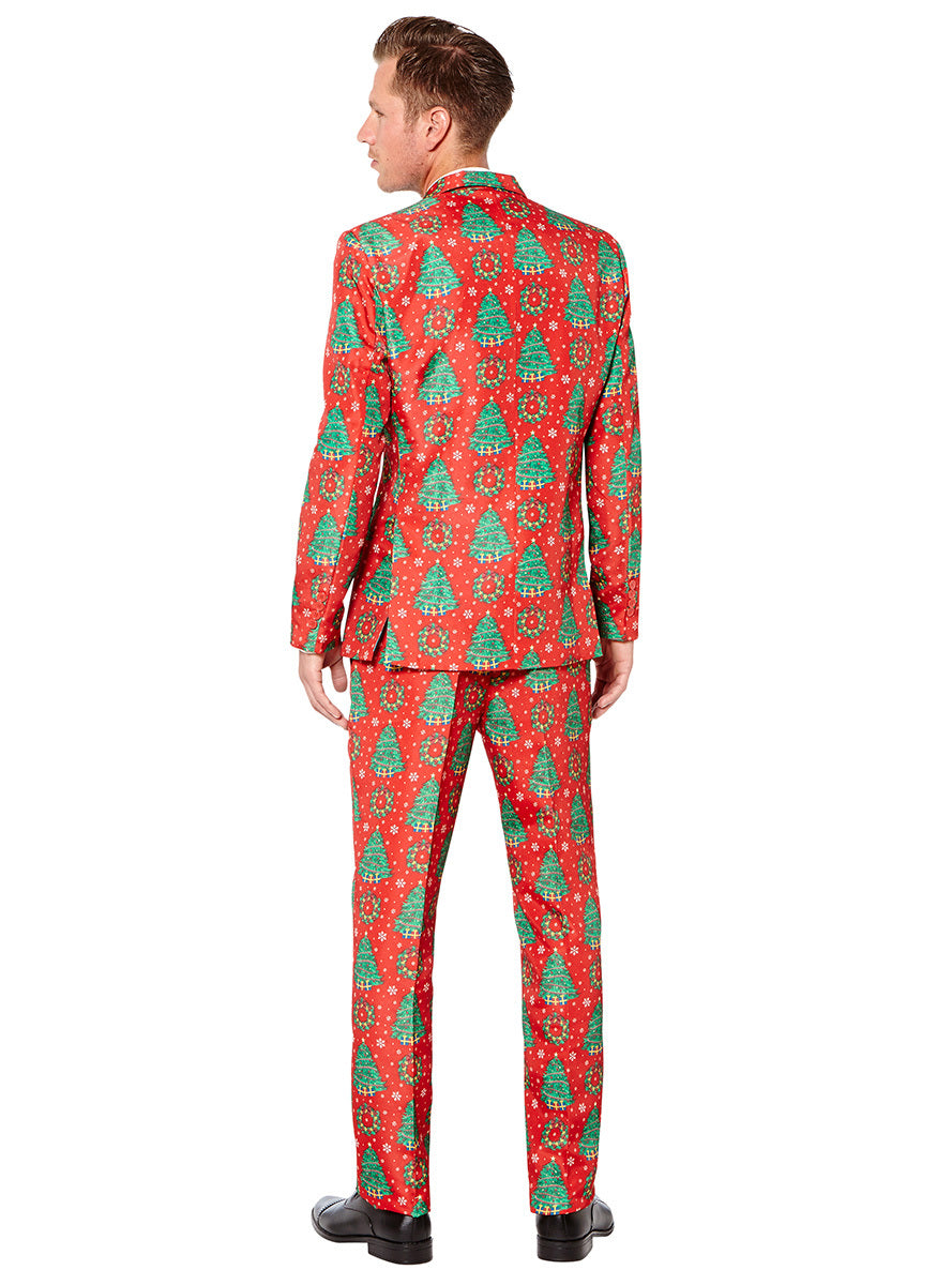 Costume Rouge Sapin de Noël - Suitmeister