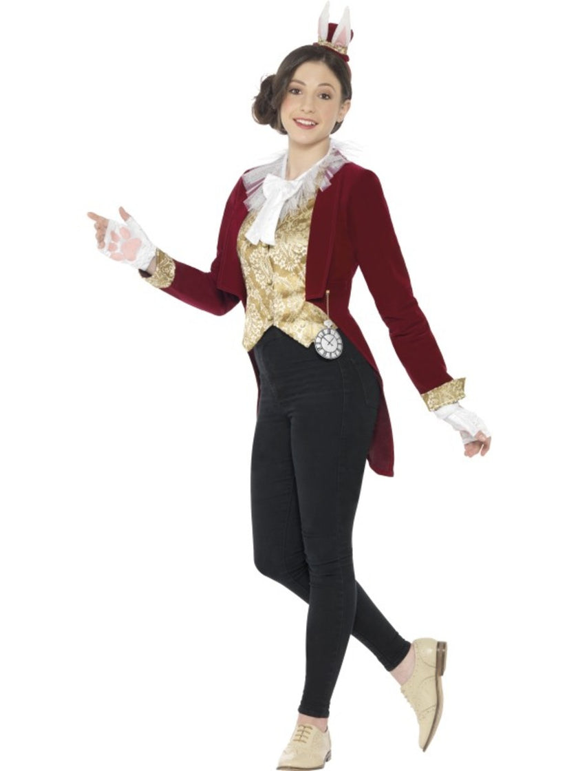 Déguisement lapin Blanc merveilleux adolescent