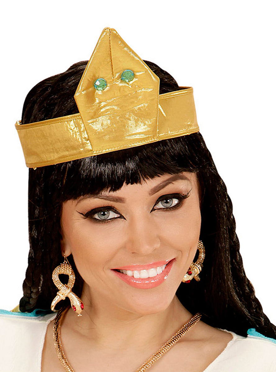 Boucles d'oreilles serpent doré femme