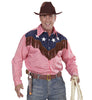 Chemise cowboy de rodéo homme grande taille