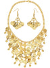 Boucles et collier gitane femme