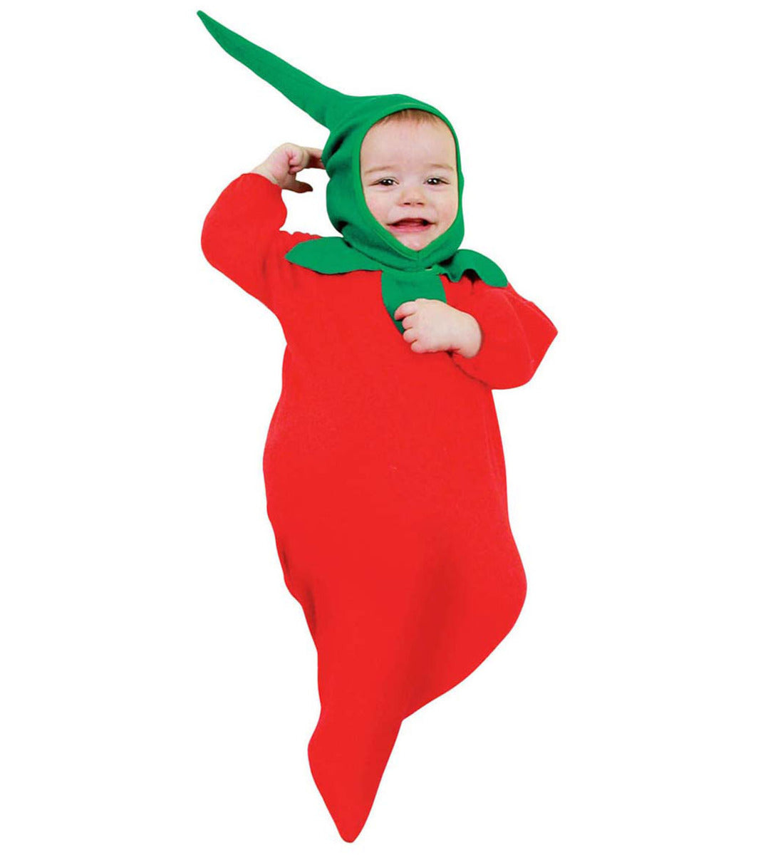 Déguisement poivron rouge bébé