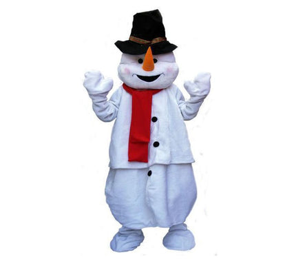 déguisement mascotte bonhomme de neige