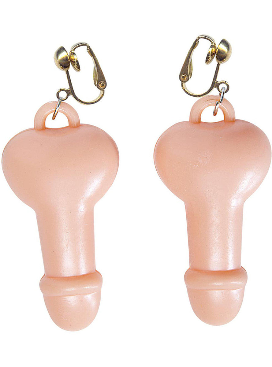 Boucles d'oreilles zizi femme