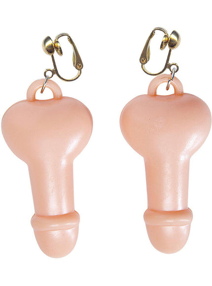 Boucles d'oreilles zizi femme