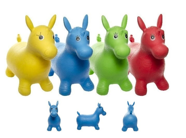 cheval gonflable sauteur new mix 46cm