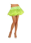 Tutu vert fluo femme