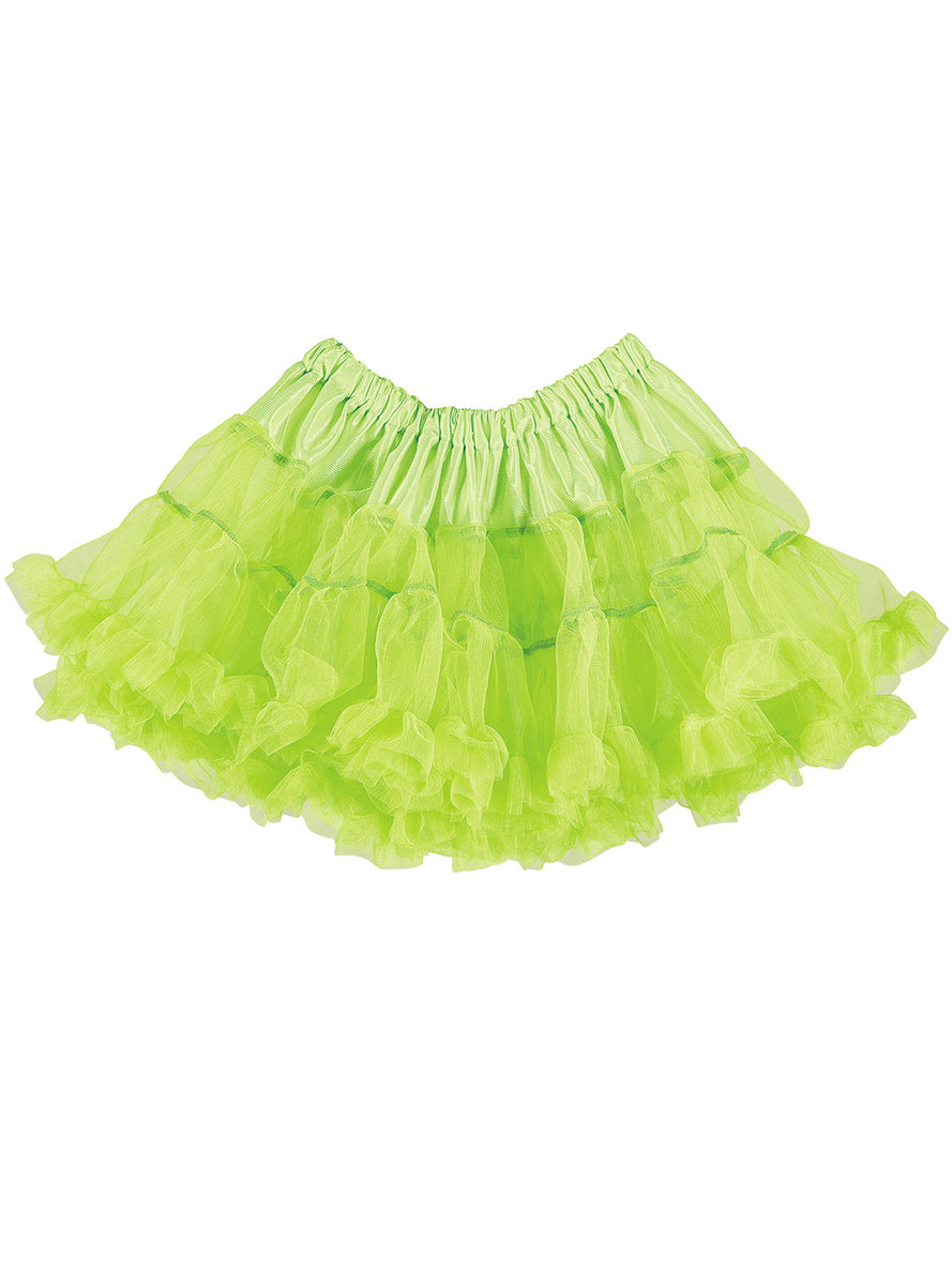Tutu vert fluo femme