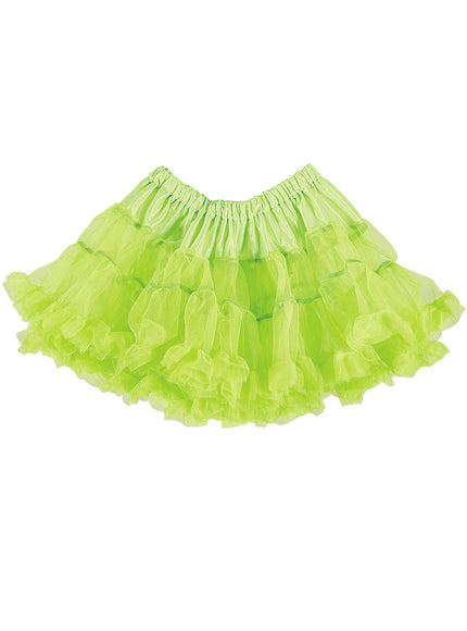 Tutu vert fluo femme