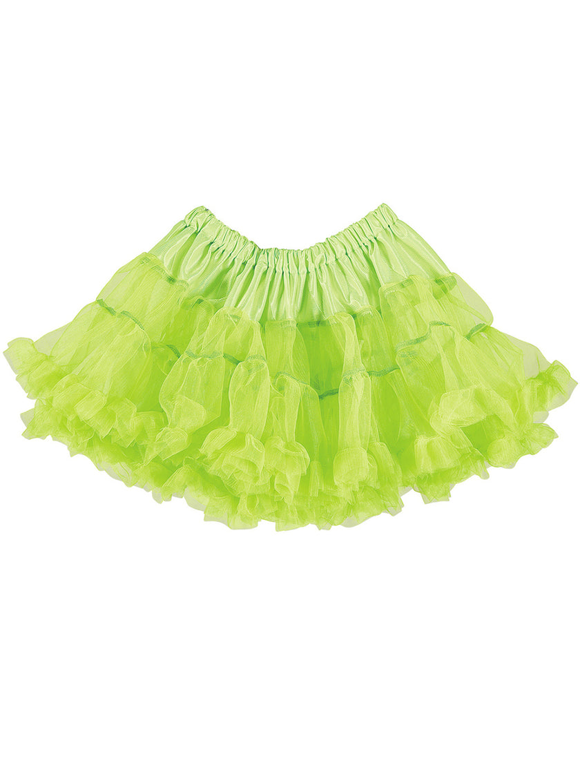 Tutu vert fluo femme