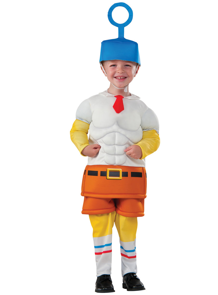 Déguisement Bob l'Eponge Le Film musclé bébé