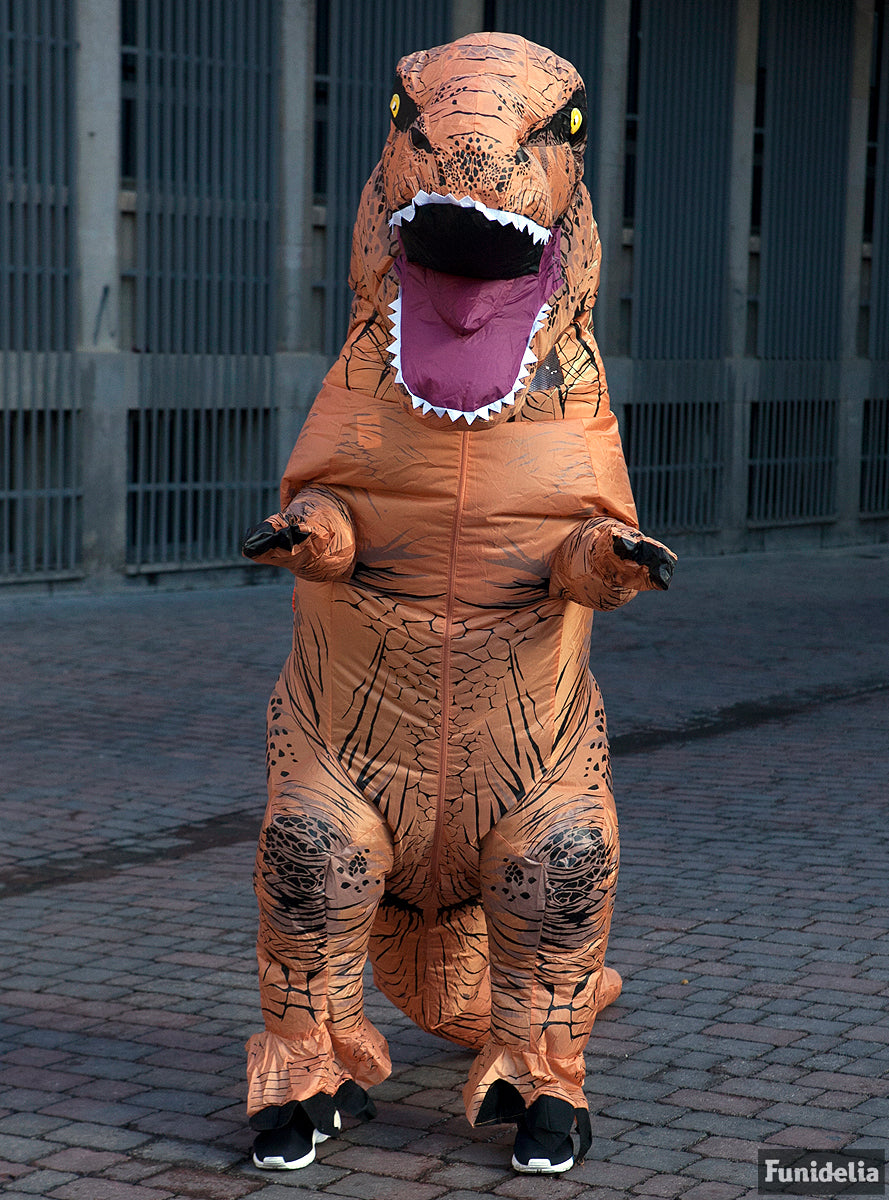 Déguisement dinosaure T-Rex gonflable adulte - Jurassic World